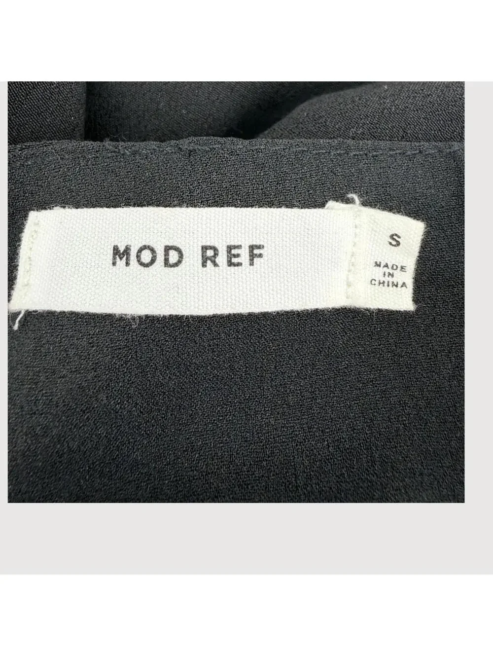 Mod Ref Deep V Maxi Dress Black Size S - Picture 4 of 9